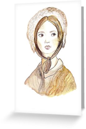 277x415 Victorian Lady Greeting Cards - Victorian Lady Drawing