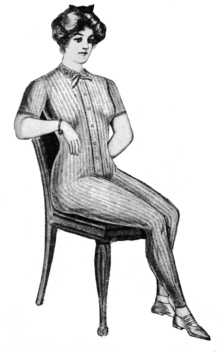 938x1476 Clip Art Of Victorian Clothing - Victorian Woman Drawing