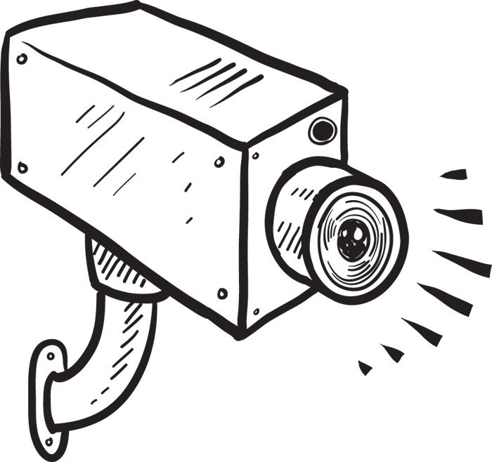 700x658 retailers tracking consumers in store via wi fi and video cameras - Video Camera Drawing