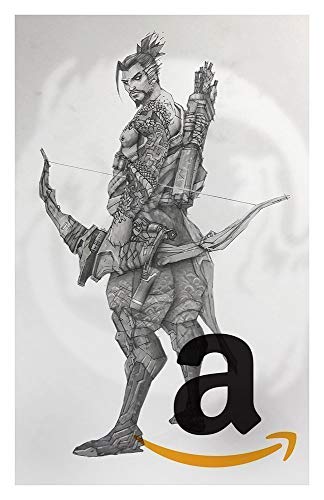 324x500 Hanzo Giclee Print Of Pencil Drawing Of Defense Class - Video Game Drawings