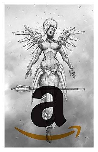 324x500 Mercy Giclee Print Of Pencil Drawing Of Support Class - Video Game Drawings