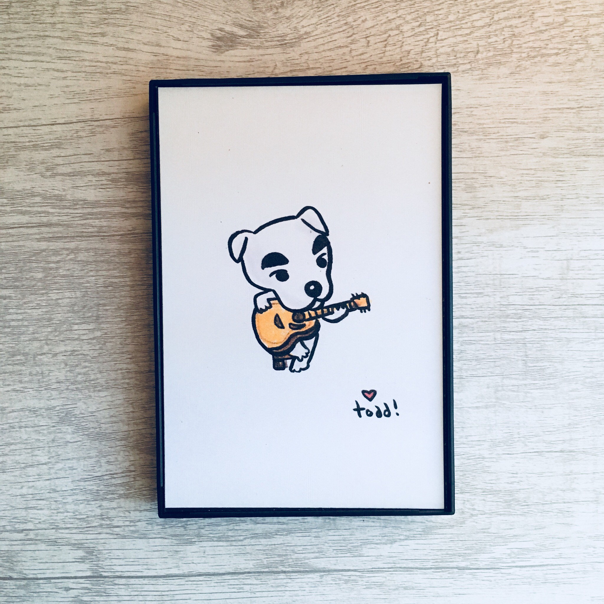 2048x2048 animal crossing, kk slider, inch print, video game, crayon - Video Game Drawings
