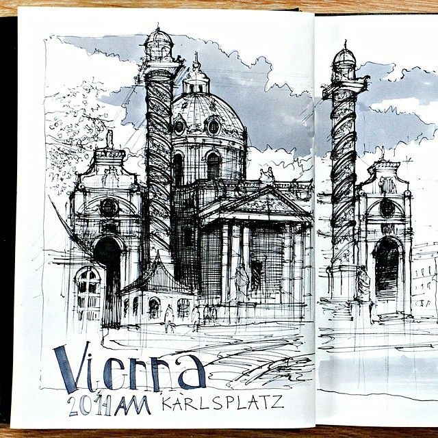 640x640 sketch - Vienna Drawing