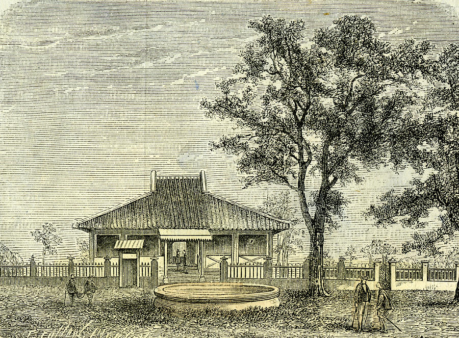 900x663 three kilometers from saigon vietnam century drawing - Vietnam Drawing