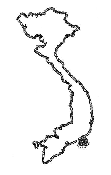 375x589 vietnam drawing - Vietnam Drawing
