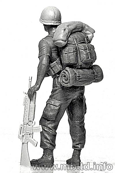 398x600 us marines patrolling - Vietnam Soldier Drawing