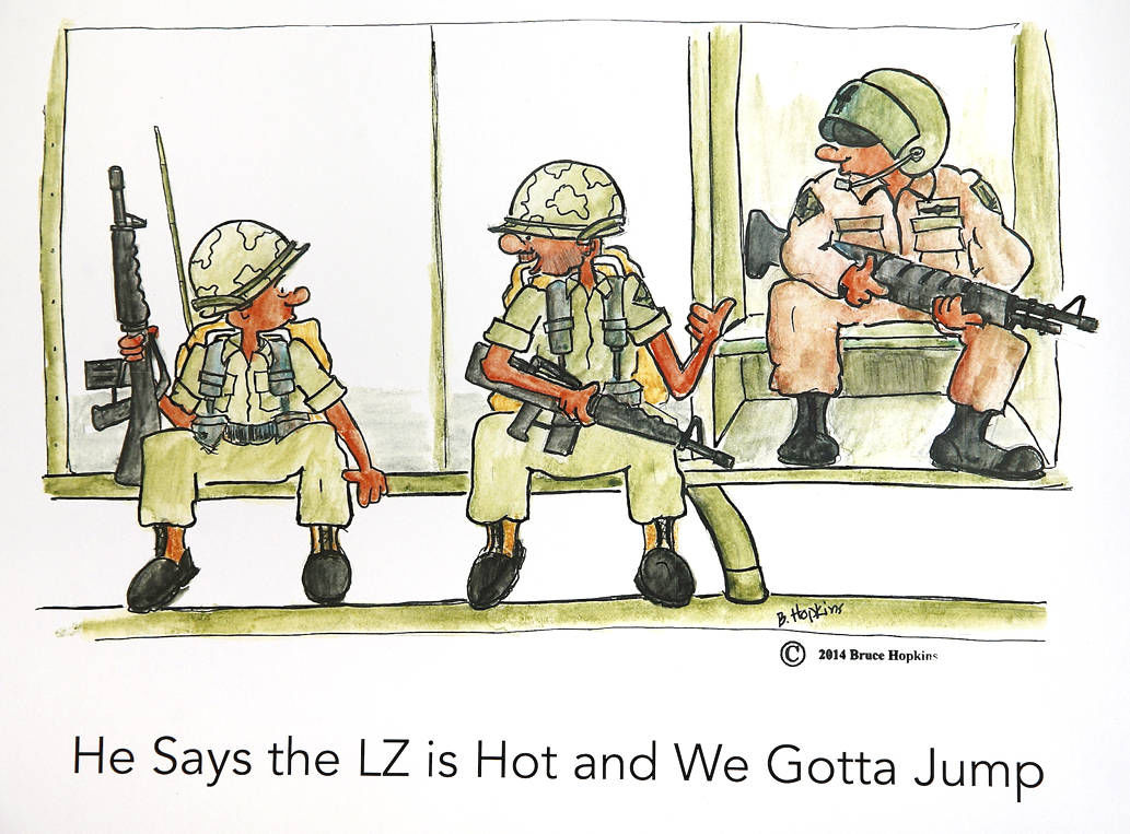 1033x763 vietnam veteran draws for a cause local - Vietnam Soldier Drawing