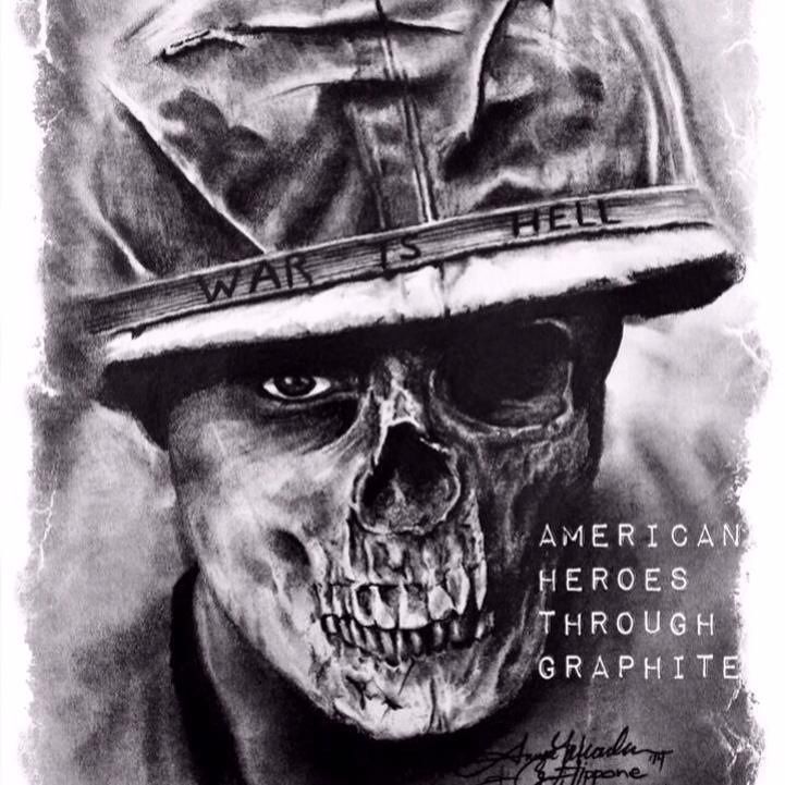 721x721 vietnam war drawings - Vietnam Soldier Drawing