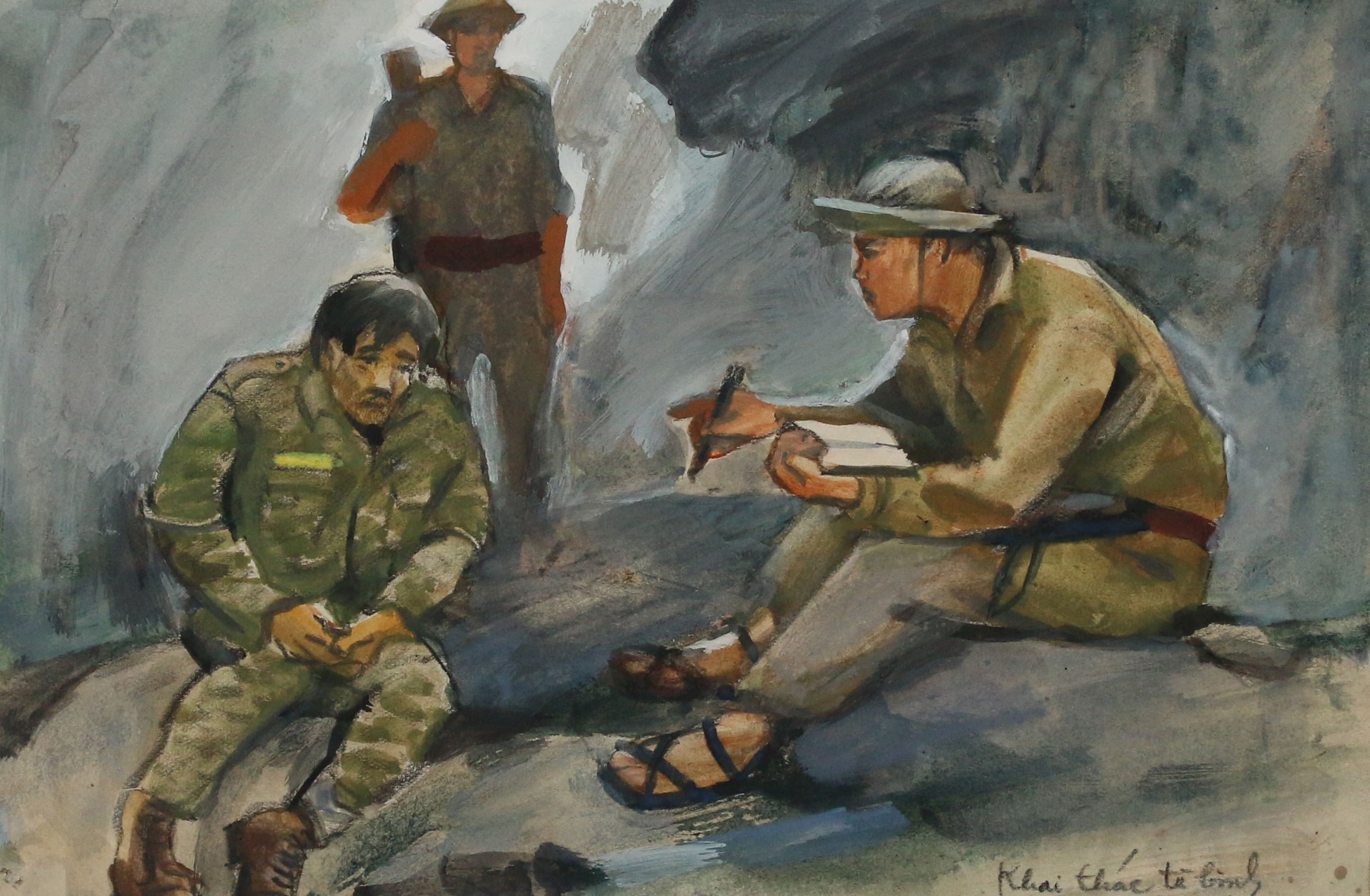 Vietnam Soldier Drawing at Explore collection of