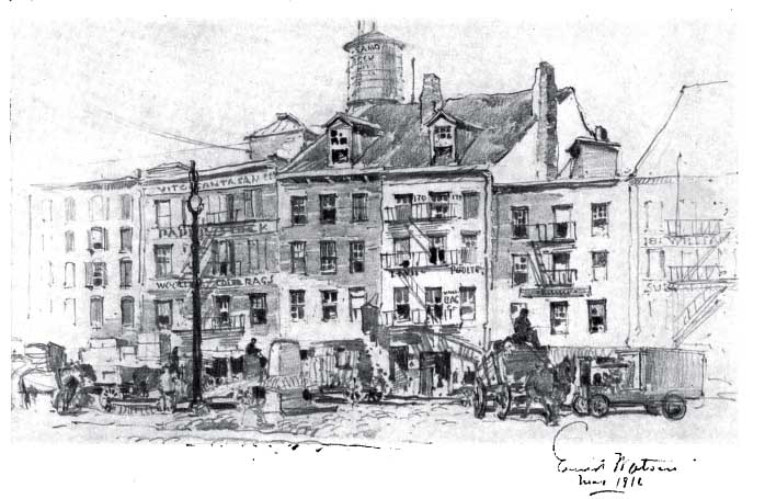 698x455 Gurney Journey Pencil Sketch Vignette - Vignette Drawing