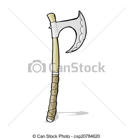 449x470 cartoon viking axe vector illustration - Viking Axe Drawing
