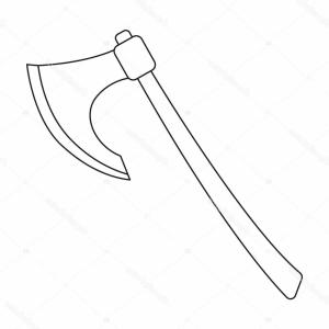 Viking Axe Drawing at PaintingValley.com | Explore collection of Viking