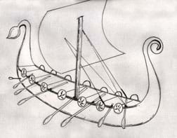 252x197 viking ship design challenge - Viking Boat Drawing
