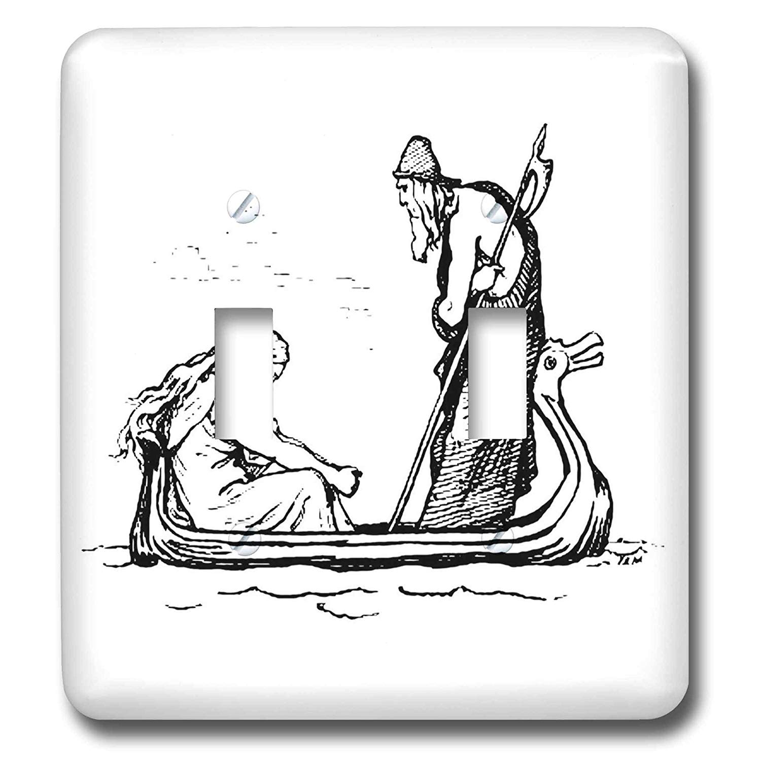 1500x1500 Taiche - Viking Boat Drawing