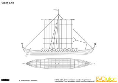400x283 viking ship vector drawing - Viking Boat Drawing