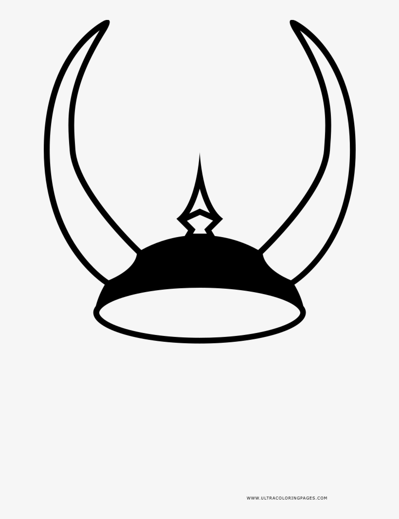 820x1066 Viking Hat Coloring Page - Viking Hat Drawing