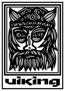 215x300 Viking Line Art Fine Art America - Viking Line Drawing