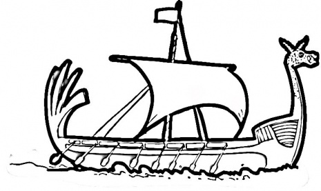 465x277 Gallery Drawing Of Viking Ship - Viking Longboat Drawing