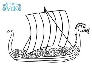 300x216 viking ship col shtsmal artistic inspirations vikings, viking - Viking Longboat Drawing