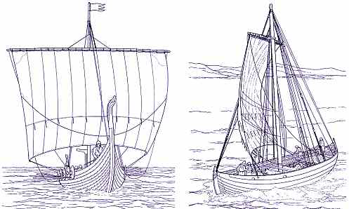 497x298 hurstwic viking ships - Viking Longship Drawing
