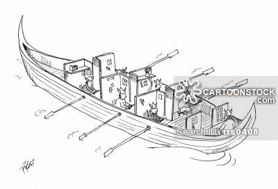 400x272 viking longship cartoons and comics - Viking Longship Drawing