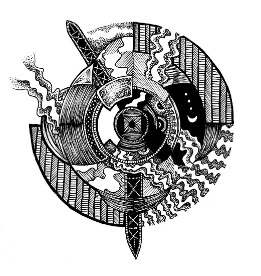 521x550 Viking Shield, Long Nights Of Epic Battles Posters - Viking Shield Drawing