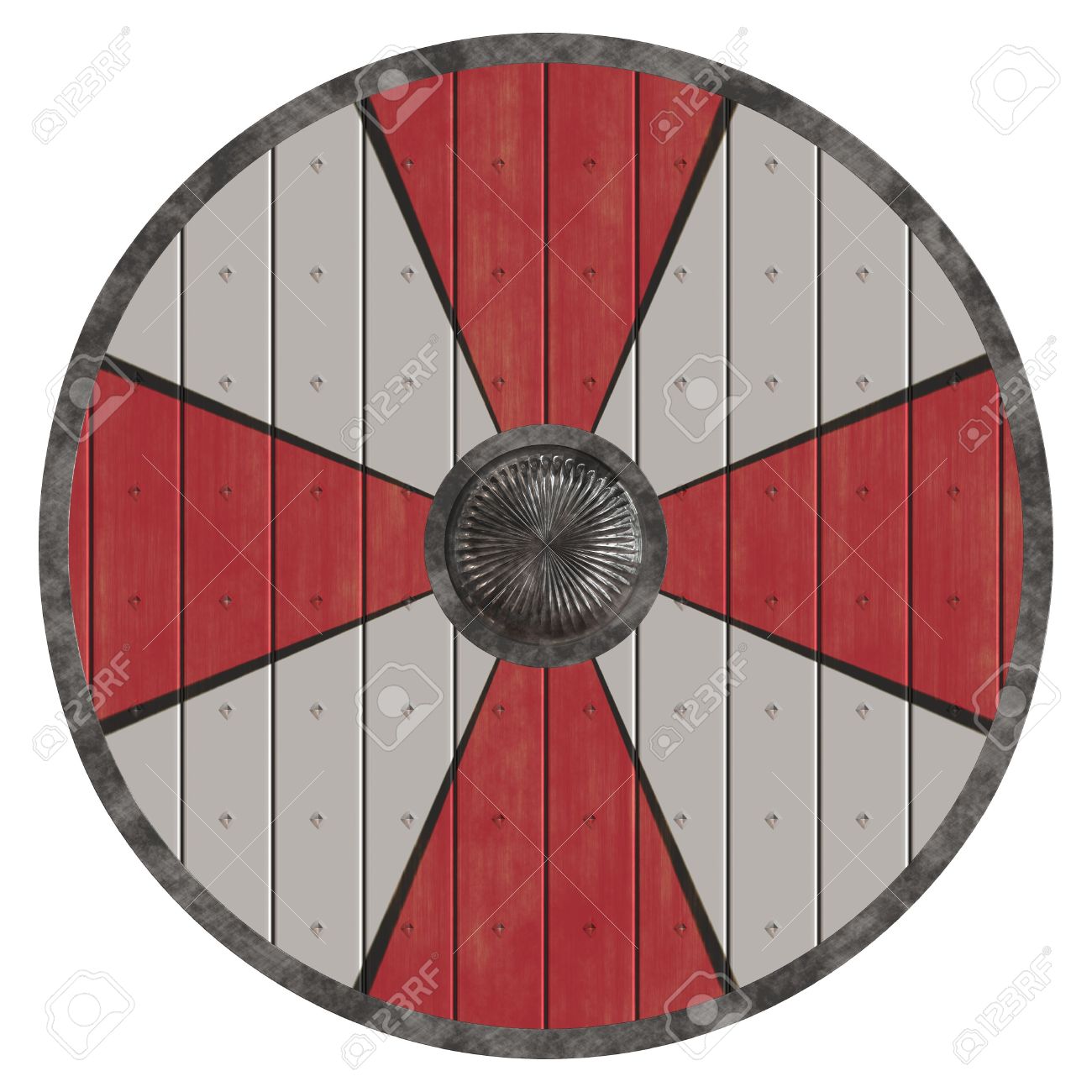 Viking Shield Designs Drawing