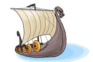 300x200 How To Draw A Viking Ship Make A Good Ship Drawing - Viking Ship Drawing