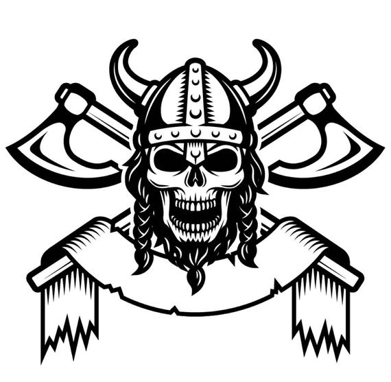 Viking Skull Drawing at Explore collection of