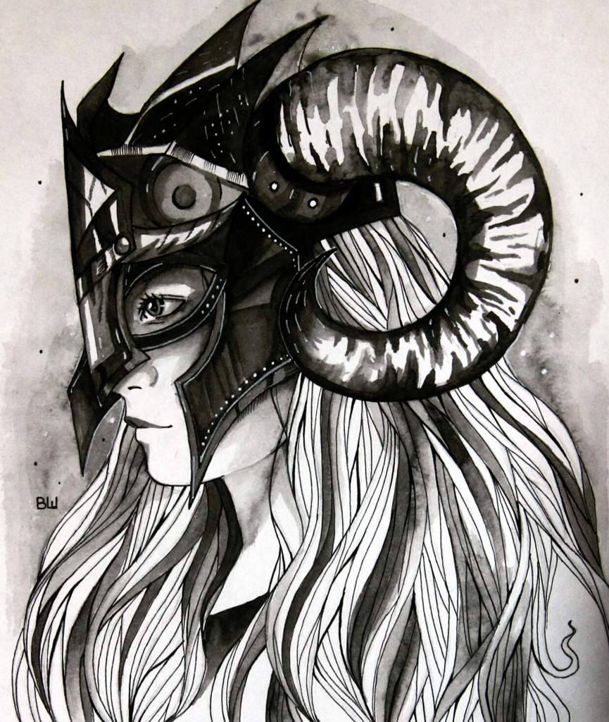 865x1024 Viking Woman Art Amino - Viking Woman Drawing
