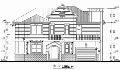 400x234 Two Story Luxury Villa Full Set Cad Drawings Free Download - Villa Drawing