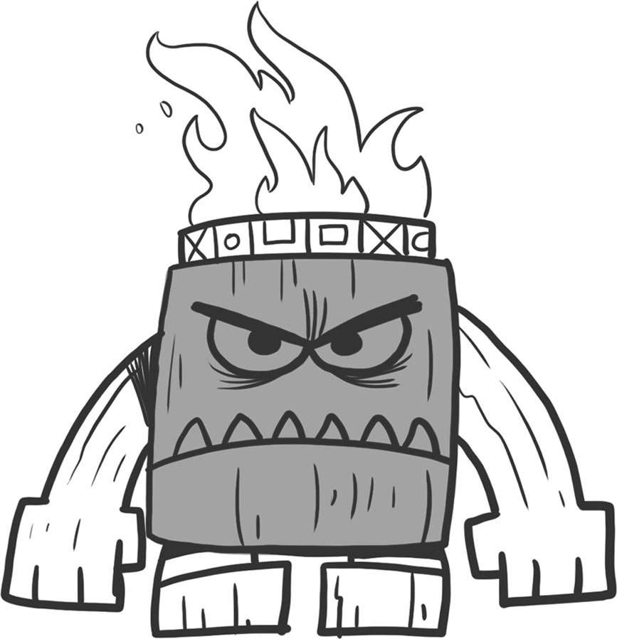 867x898 how to draw video game villains minions and boss characters - Villain Drawing