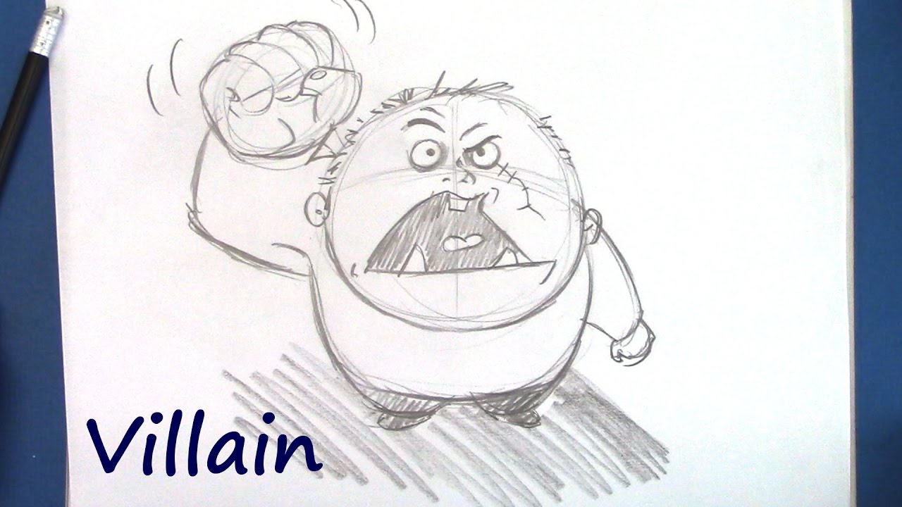 1280x720 how to draw a villain - Villain Drawing