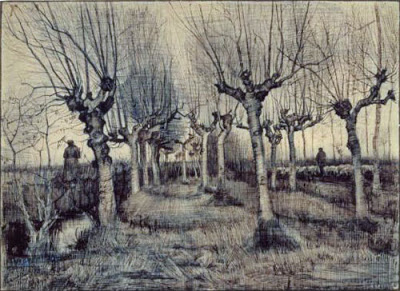400x291 making a mark van gogh drawing landscapes - Vincent Van Gogh Drawings
