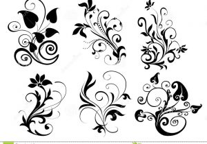300x210 Flower Design Pencil Sketch Drawn Vine Pencil Drawing - Vine Drawing Designs