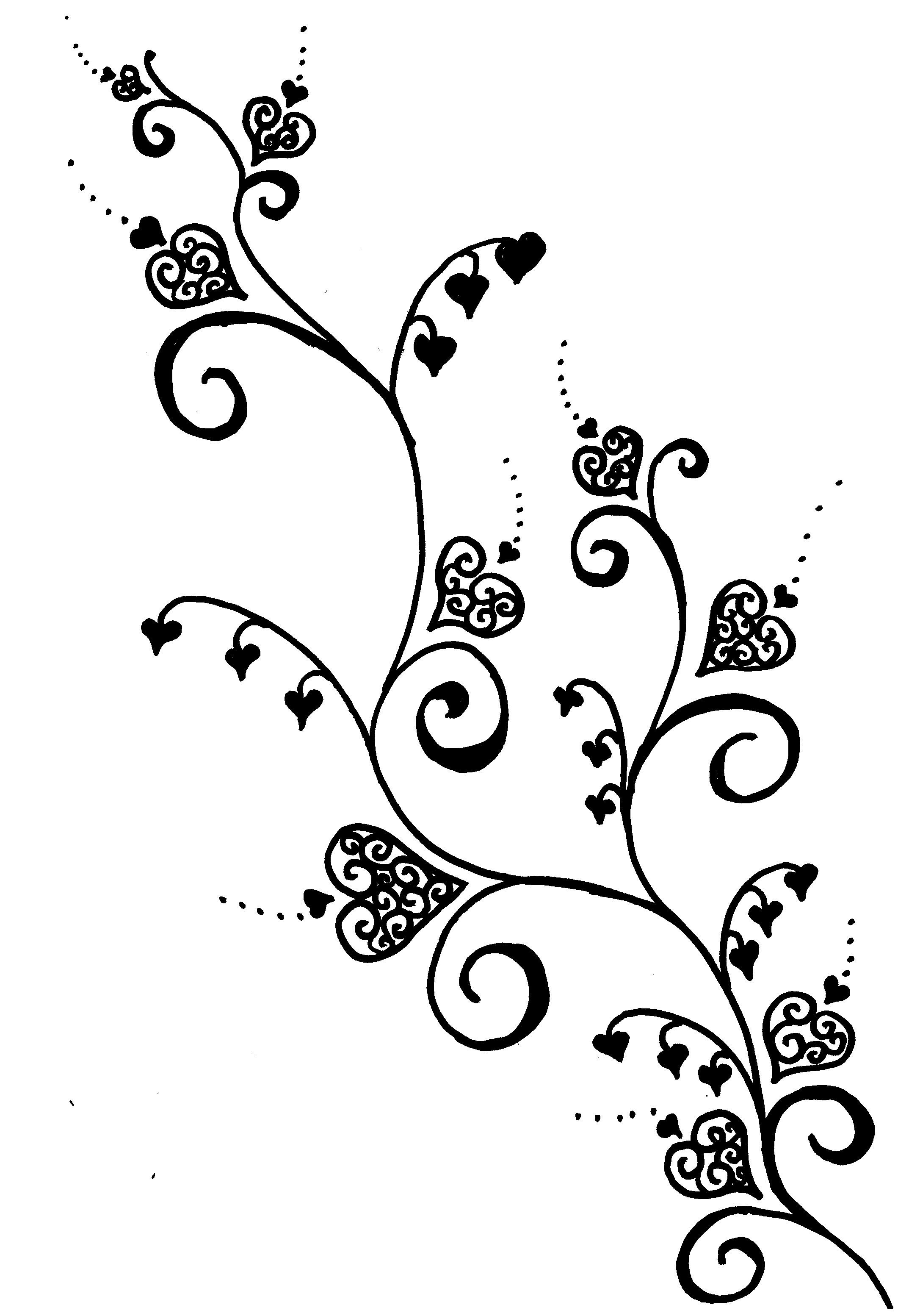 2147x3106 Vine Drawing Design For Free Download - Vine Drawing Designs