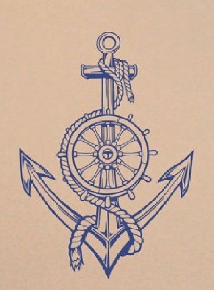 438x592 Download Free Ideas About Anchor Sketch Vintage - Vintage Anchor Drawing