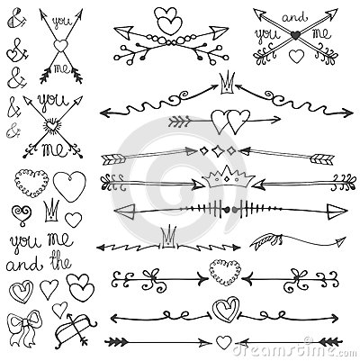 400x401 Cute Arrow Heart Picture Free Download - Vintage Arrow Drawing