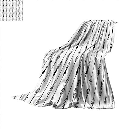 425x425 arrow throw blanket tribe vintage arrow warm - Vintage Arrow Drawing