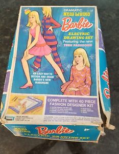 233x300 Vintage Barbie Electric Drawing Set Ebay - Vintage Barbie Drawing