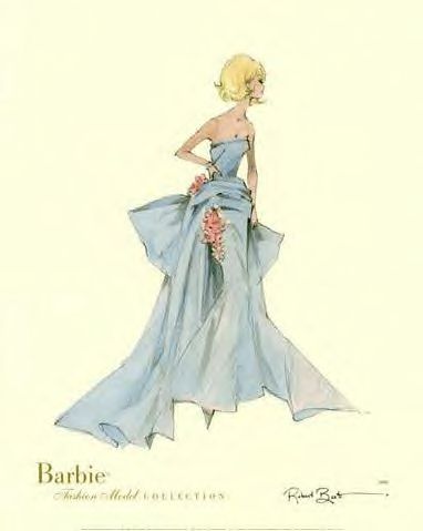 382x479 vintage ilustration illustration of barbie vintage barbie ad - Vintage Barbie Drawing