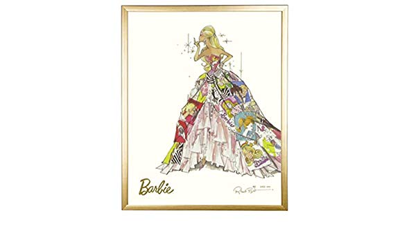 600x350 Barbie Limited Generation Of Dreams - Vintage Barbie Drawing