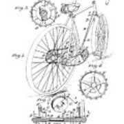 180x180 Vintage Bicycle - Vintage Bicycle Drawing