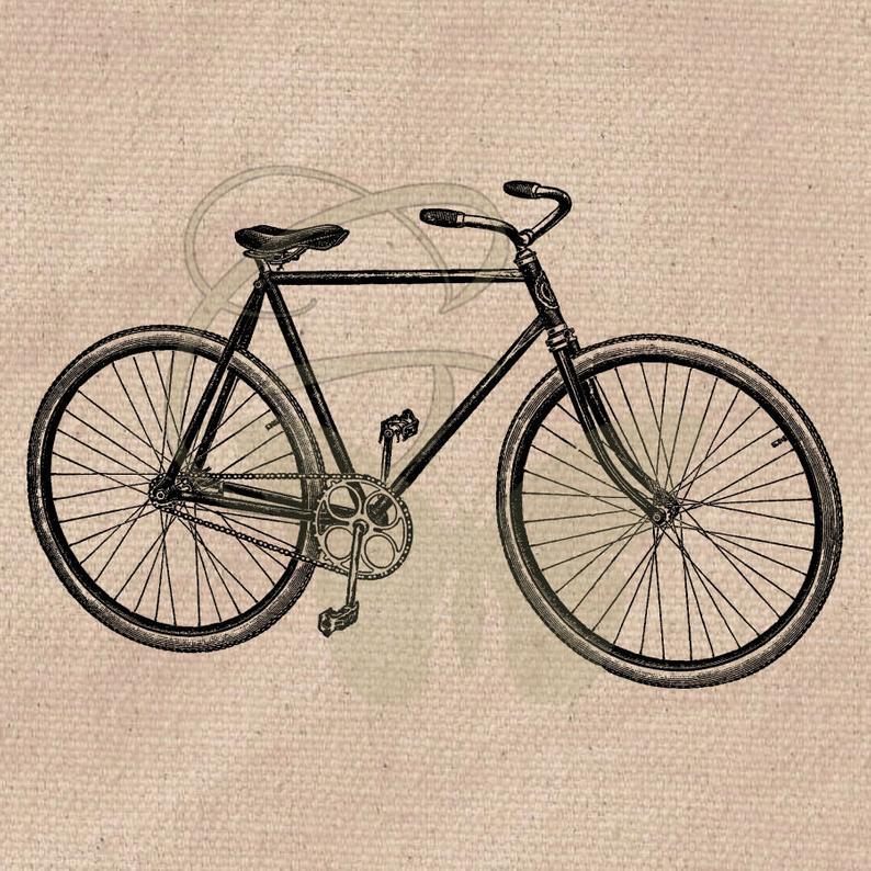 Vintage Bike Drawing at PaintingValley.com | Explore collection of ...