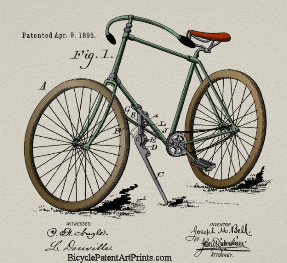 Vintage Bike Drawing at PaintingValley.com | Explore collection of ...