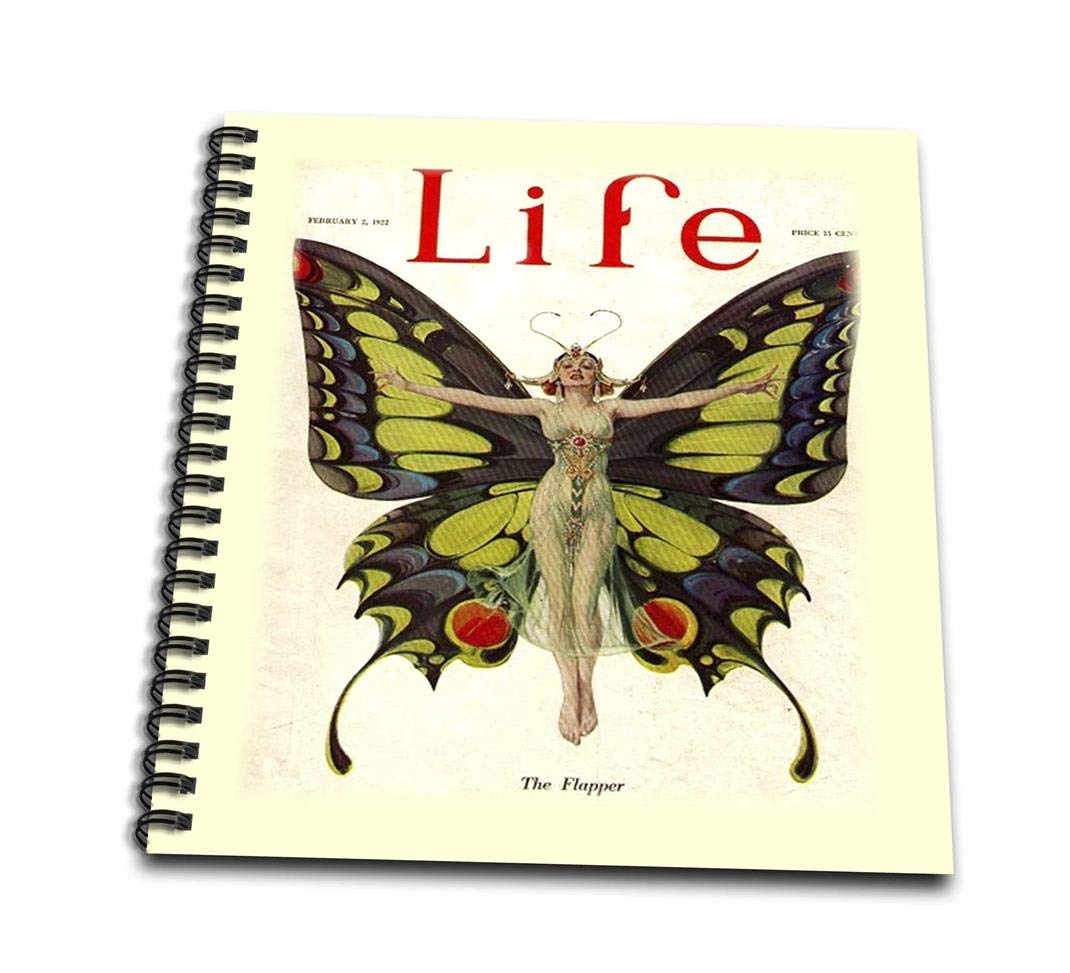 1070x973 Db Vintage Butterfly N Lady Magazine - Vintage Butterfly Drawing