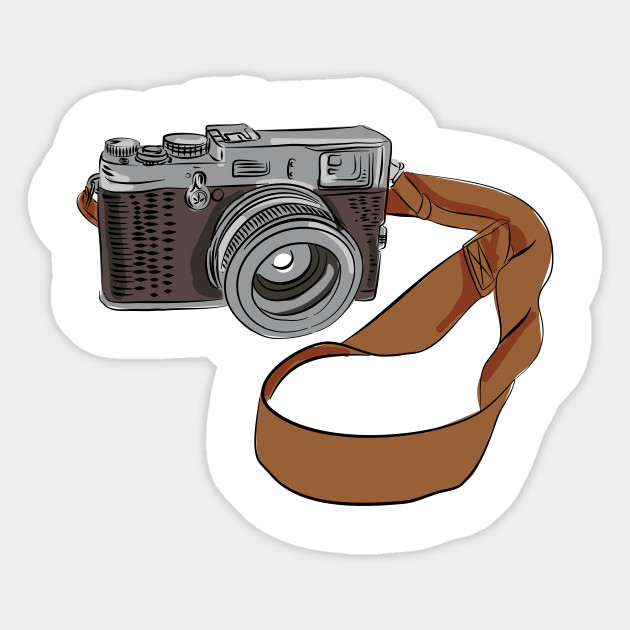630x630 Vintage Camera Drawing Isolated - Vintage Camera Drawing
