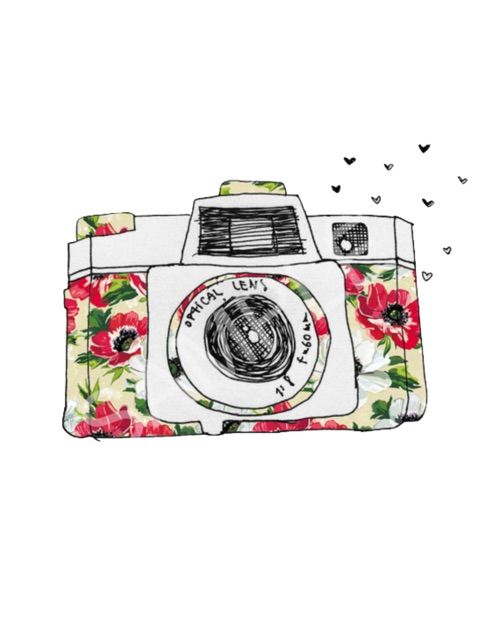 500x625 you want to see more pins follow me clarita cruz - Vintage Camera Drawing Tumblr