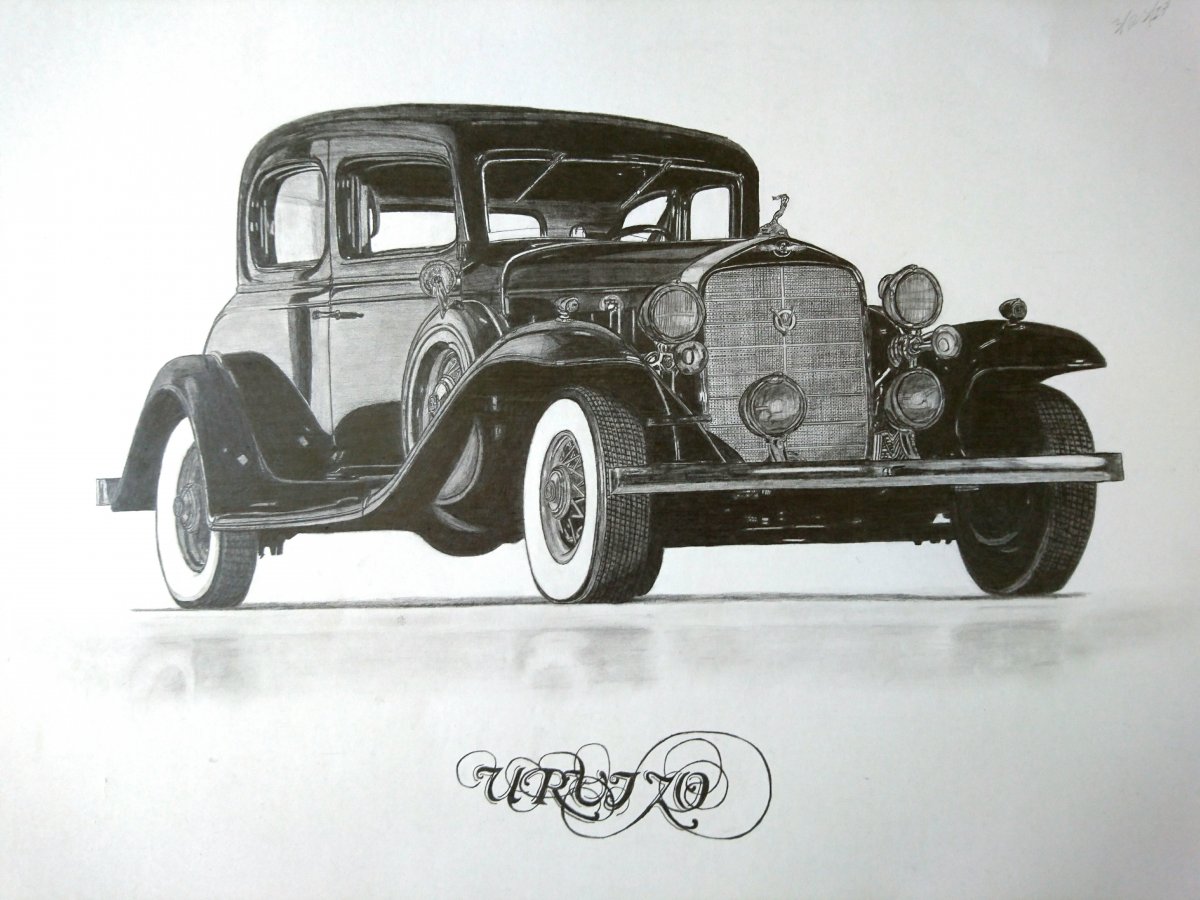 1200x900 Vintage Car - Vintage Car Drawing