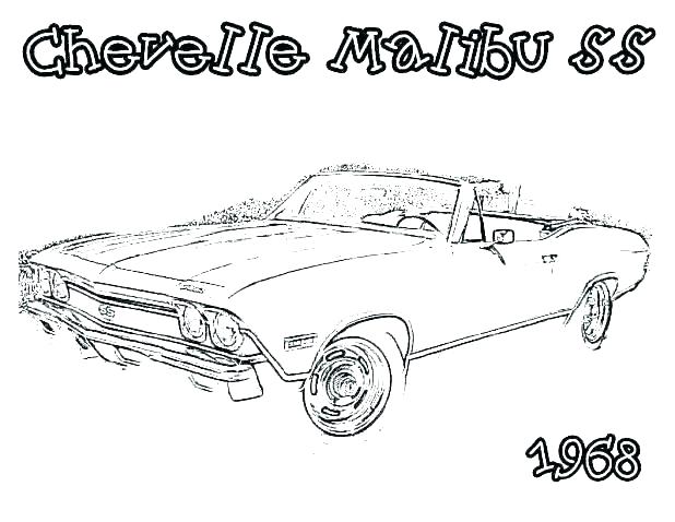 618x478 Classic Car Coloring Pages Muscle Old Cars Line Drawing - Vintage Car Line Drawings